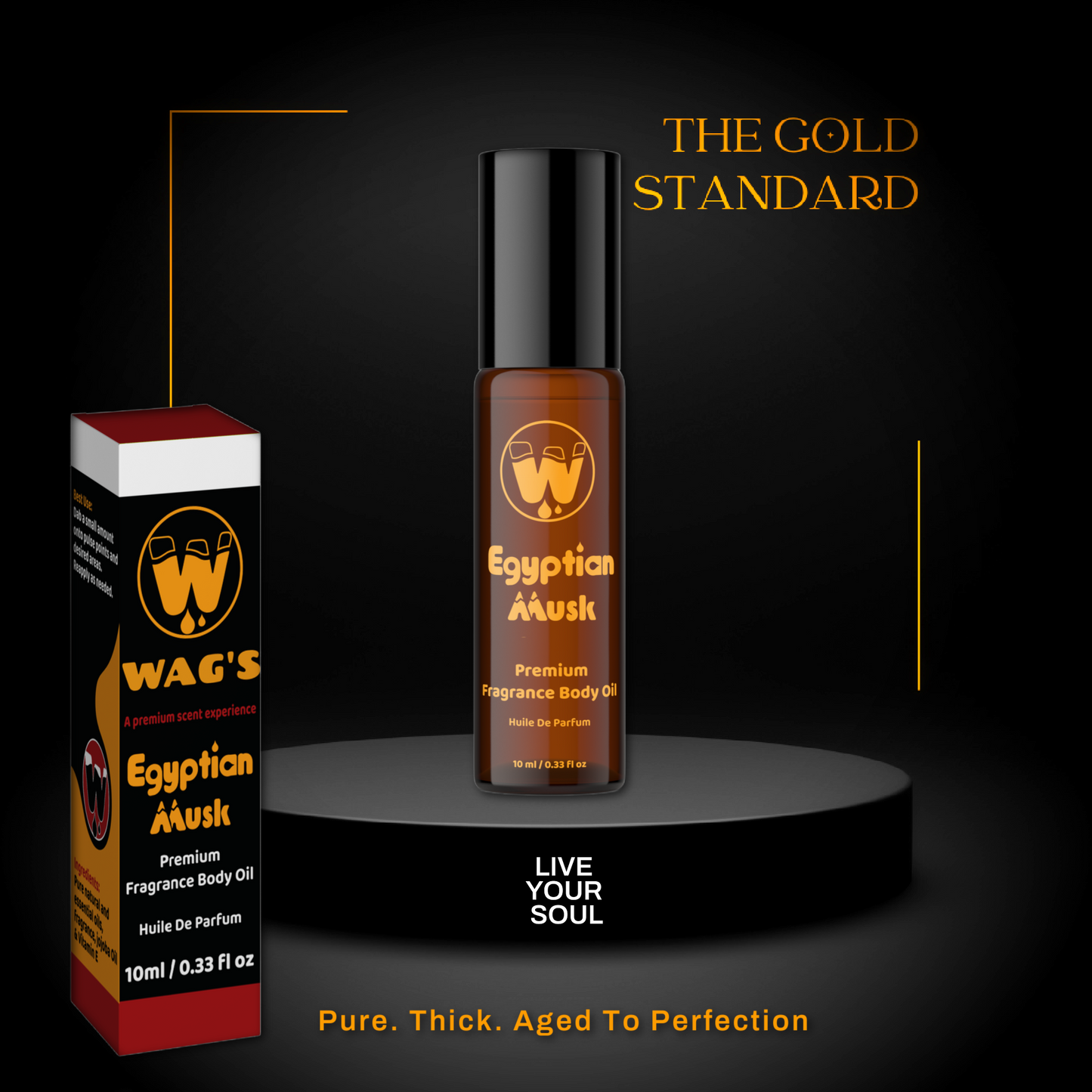 Egyptian Musk Premium Fragrance Body Oil