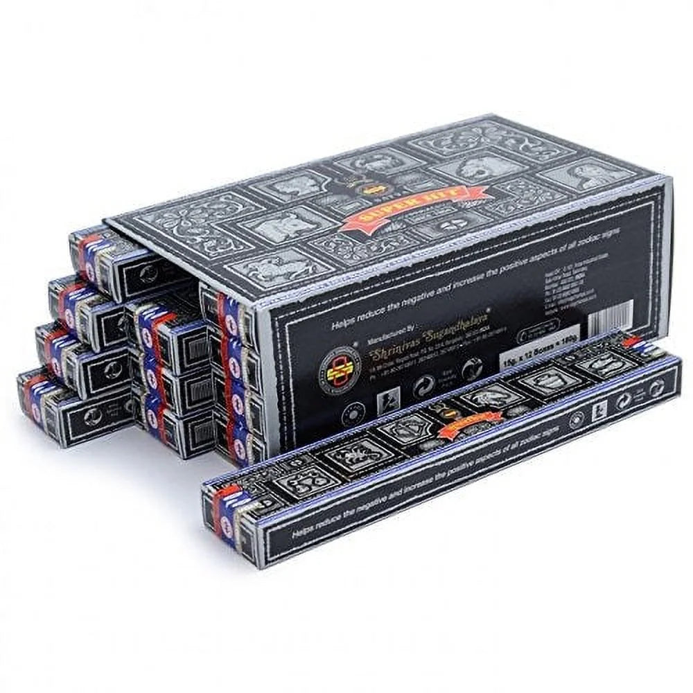 Satya Super Hit Incense Sticks (15g - 12 pack)