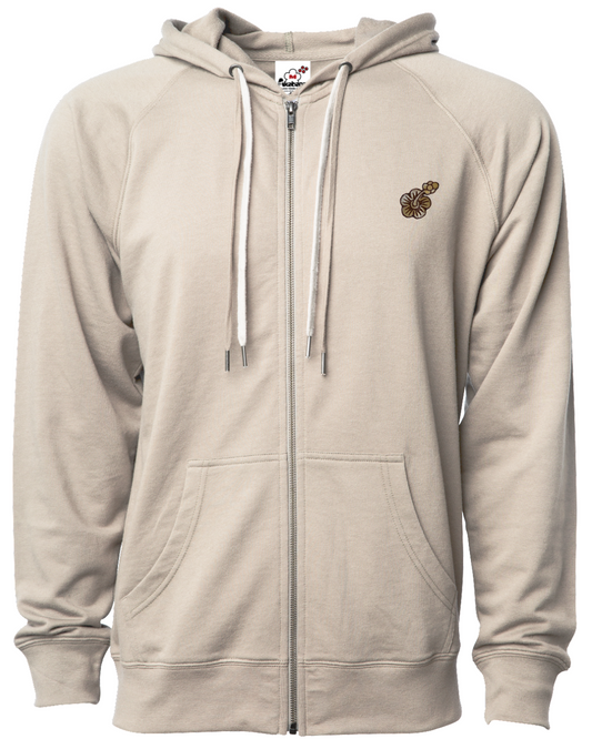 Zip Up Hooded Sweatshirt
